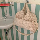 KYLETHOMASW  -  Floral Cloth Large Capacity Multifunctional Crossbody Bag Fashion Women Mommy Commuting Bags