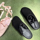 KYLETHOMASW  -  Women's Ballet Flats Ankle Ribbon Lace Up Mary Jane Woman'a Shoes Soft Sole Bow Sweet Elegant Women's Slippers Sandalias Mujer