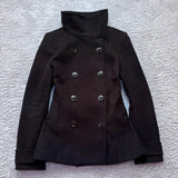 KYLETHOMASW  -  New Europe Fashion Streetwear Coat Stand Collar Slim Waist All-match Premium Jacket High Street Punk Style Trendy Veste Femme