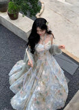 KYLETHOMASW  -  Women Elegant Casual Floral Dress Sleeveless Vintage Chic A-Line Party Beach Holiday Vestidos Female Spring Summer Clothes New