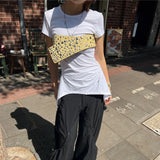 KYLETHOMASW  -  Hot Girl Y2K Irregular Rivet Wide Belt Versatile Niche Punk Gothic Waist Cincher Women Dress Jeans Daily Accessory Waist Belt