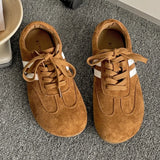 KYLETHOMASW  -  Casual Women Sneakers 2025 Popular Retro German Training Shoes Niche Comfortable Soft Soled Flat Shoes Versatile Single Shoes