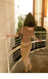 KYLETHOMASW  -  Summer Hollow Out Korean Women's Short Shirts O-Neck Bohemian Short Sleeve Knitted Sexy Tops Female