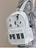KYLETHOMASW  -  Wave Point Piano Print Mochilas Mujer Large Capaci Mochila Hot Sale Popular Bag 2026 New Trendy Bolsas Backpack Bags for Woman