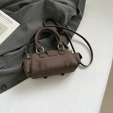 KYLETHOMASW  -  Small PU Leather Shoulder Bags for Women Luxury Designer Trend New Crossbody Bag Females Short Handle Handbags