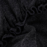 KYLETHOMASW  -  Sweet Slight Strech Solid  Low Waist All Match Folds Short Edible Tree Fungus Knitted Skirts
