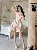 KYLETHOMASW  -  Gentle and Sweet Floral Temperament Hot Girl Slim Design Niche High-end Dress
