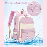 Kylethomasw New Style Waterproof Schoolbag Primary School Bag Load Reduction Backpack Large Capacity Leisure Backpack Wholesale Tutoring Bag