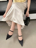 KYLETHOMASW  -  Street Style Pointed Toe Women Slippers Pumps Sexy Thin Heels Mule Slippers Party Prom Shoes Zapatos De Mujeres