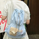 KYLETHOMASW  -  Drawstring Mochila Lightweight Nylon Bag Mochilas Mujer Bolsas New Outdoor Bags for Woman Travel Trendy Commuter Backpack