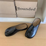 KYLETHOMASW  -  New Women Shoes Exquisite Japanese Style Muller Slippers for Woman Fashion Vacation Casual Shoes Designer Shoes Zapatos De Mujer