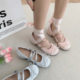 Kylethomasw New Chunky Heels Lolita Pumps Shoes Women Mary Janes Shoes Spring Summer Autumn Fashion Comfy Women Dancing Shoes Pumps