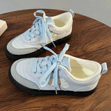 KYLETHOMASW  -  Spring Summer Thick Bottom Training Shoes New Retro Mixed Color Students Sneakers Casual Concise Soft Soled Sports Shoes