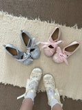 KYLETHOMASW  -  Women's Fashion Thick Bottom Heightening Sweet  Knot Single Shoes Summer New Style Versatile with Skirts Mary J...