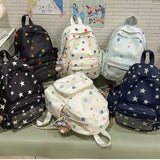 KYLETHOMASW  -  Colorful Wave Point Mochilas Mujer Fresh Teenage Girls Mochila Student Ita Bag Transparent Bolsas Ins Backpack Bags for Woman