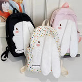 KYLETHOMASW  -  Rabbit Ears Mochila Cute Teenage Girls Bag Student Mochilas Mujer Preppy Style Bolsos High Capaci Backpack Bolsas Feminina