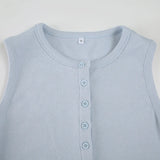 KYLETHOMASW  -  Fashion Simple Solid Slim Fit Office Lady Dresses Button Summer New Trendy Mini Elegant Dresses