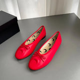 KYLETHOMASW  -  New Knot Flat Bot Single Shoes Women's Slip-On Ballet Shoes Mary Janes Spring and Autumn Casual Fashion Footwear