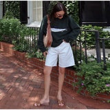 KYLETHOMASW  -  Crewneck Embroidered Fish Knit Sweater Long Sleeve Relaxed Fit 2025 Autumn Preppy Women Top Fashion Daily Casual Lady Pullover