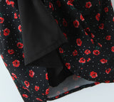 KYLETHOMASW  -  Summer dress women evening party mini beach dresses sexy korean fashion elegant dress  floral print dresses luxury v neck