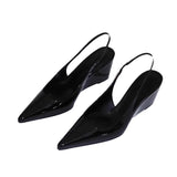KYLETHOMASW  -  Women's Sandals Sexy Pointed Toe High Heels Shoes New Slippers Summer 2025 Designer Brand Party Dress Shoes Mujer Slides