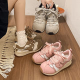 KYLETHOMASW  -  Women's Sneakers Autumn Lightweight Non Slip Soft Sole Running Shoes 2025 New Trend Casual Height Increase Women Sports Shoes