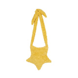 KYLETHOMASW  -  Star Shape Soft Plush Messenger Bag Candy Color Fashion Cross Body Bags Large Women's Shoulder Handbag