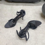 KYLETHOMASW  -  Luxury Female Butterfly-Knot Footwear Pumps Ladies High Heels Shoes Fashion Pointed Toe Women Thin Heels Shoes 2025 New