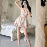 KYLETHOMASW  -  Gentle and Sweet Floral Temperament Hot Girl Slim Design Niche High-end Dress