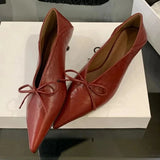 KYLETHOMASW  -  Elegant Women Shoes Low Heel Dress Shoes Shallow Fashion Gold Sexy Pointed Toe Pumps Ladies Office Shoes Zapatos De Mujer