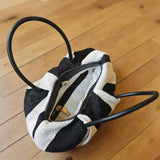 KYLETHOMASW  -  Striped Bag for Women Crossbody Korean Hand-held Pleated Cloud Bags Niche Handbag