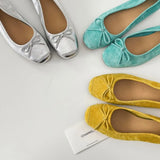 KYLETHOMASW  -  Spring and summer women's ballet flat shoes fashionable work professional leather women's single shoes women's shoes ladies