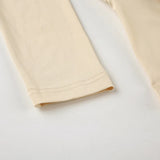 KYLETHOMASW  -  Ins niche design irregular deep V-knot tied long sleeved cover shirt solid color basic versatile temperament short cardigan