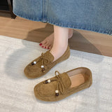 KYLETHOMASW  -  Women Flats Shoes Slip-On Heightening Shoes Summer Outdoor Thick Bottom Loafers Women Comfortable Fashion Luxury Sneakers Women