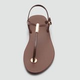 KYLETHOMASW  -  Fashion Shoes Ankle Strap Women Sandals Flip-Flop Beach Shoes Flat Sandals Roman Style Casual Summer Shoes Female Sandals