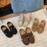 KYLETHOMASW  -  Women Flats Shoes Slip-On Heightening Shoes Summer Outdoor Thick Bottom Loafers Women Comfortable Fashion Luxury Sneakers Women
