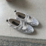 KYLETHOMASW  -  Mary Jane Sports Shoes New Fashion Soft Soled Mesh Breathable Casual Women Flat Shoes Outside Comfy Non-slip Single Shoes