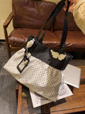 KYLETHOMASW  -  Polka Dot Daily Tote Bag Underarm Shoulder Bags Teenage Girls Bolsos mujer Large Capaci Bolsa Canvas Bolso Commuter Sac Femme