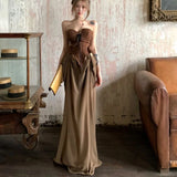 KYLETHOMASW  -  French Light Luxury Splicing Dress Women's Summer High-end Banquet New Dress Generous and Decent Skirt Tide