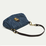 KYLETHOMASW  -  Fashion Denim Women Shoulder Bags small Lady Axillary bags ladies Handbags blue Cowboy Female totes wallet bolsas