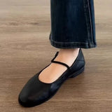 KYLETHOMASW  -  Mary Jane New Style Breathable Flat Shoes Round Toe All-Match Shallow Mouth Casual Female Sneakers Leisure Versatile Women Shoes
