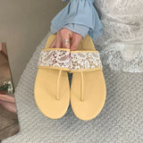 KYLETHOMASW  -  Summer Beach Slides Fashion Round Toe Women Flats Slippers Shoes Female Flip flops Flats Slippers Sandals Shoes For Ladies