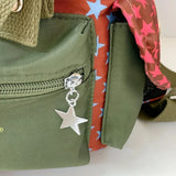KYLETHOMASW  -  Cute Large Capacity Lucky Star Backpack Korean Style Multi-pocket Drawstring Schoolbag Y2K Nylon Hiking Camping Bag Students