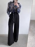 KYLETHOMASW  -  Drop Feeling Wide Leg Suit Pants Women Spring New High Waist Slimming Versatile Straight Leg Casual Long Trousers