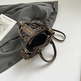 KYLETHOMASW  -  Small PU Leather Shoulder Bags for Women Luxury Designer Trend New Crossbody Bag Females Short Handle Handbags