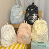 KYLETHOMASW  -  Star Polka Dots Ita Bag Large Capaci Mochila Student Mochilas Mujer Fashion Backpacks Casual Backpack Daily Bolsas Feminina