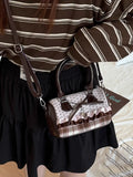 KYLETHOMASW  -  Bow Polka Dot Bolsos Mujer Sweet Plaid Hand Bags for Woman Crossbody Bag Y2k Sac Femme Portable Bolsas Korean Fashion Bolso