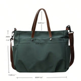 KYLETHOMASW  -  Women's Multi-Pocket Handheld Tote Bag, Simple And Fashionable Shoulder Crossbody Bag, Lightweight And Foldable Shoulder Bag