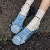 KYLETHOMASW  -  Sweet Women's Shoes Fashion Retro Moral Training Shoes for Woman Exquisite Lace Sports Casual Shoe Designer Shoes Zapatos Mujer