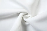 KYLETHOMASW  -  Three Sisters Summer New Temperament Elegant Birthday Party White Woman Clothing Backless Tie Bow Solid Color Prom Dress  2025